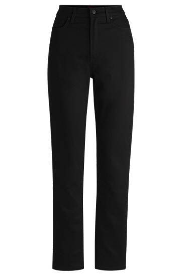 Jeans BOSS Slim-Fit Stretch Denim Jeans Svart | 50527828