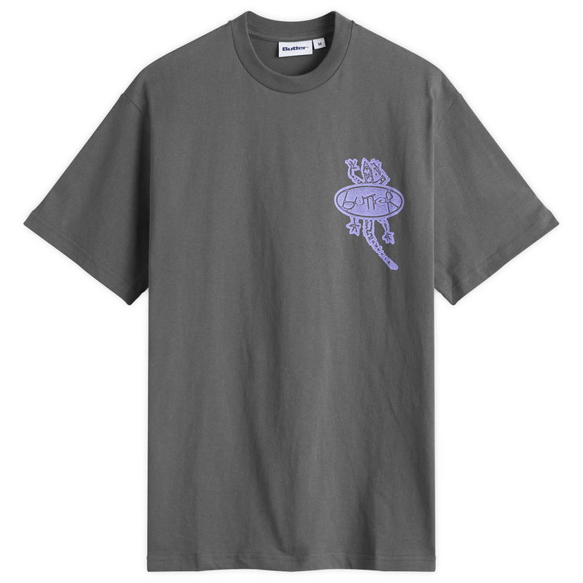 T-shirt Butter Goods Wipeout Graphic T-Shirt Grå | BG252105-BLK