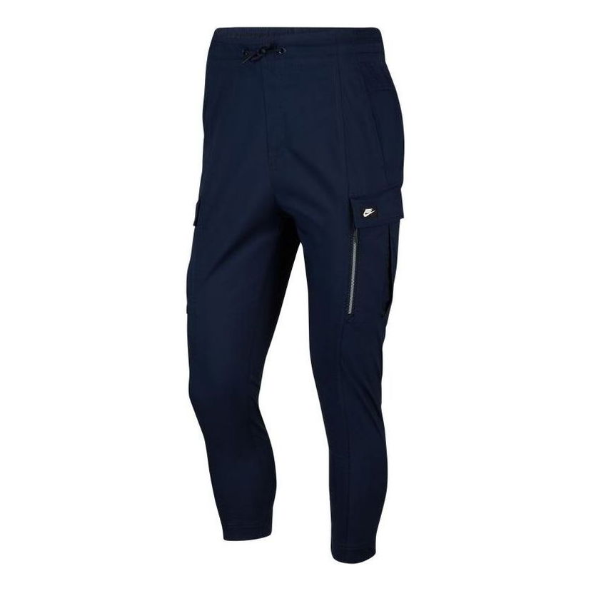 Cargo byxor Nike Side Pocket Joggers Mörkblå | CV9301-451