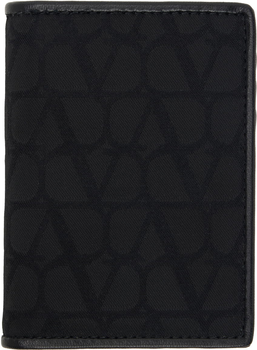 Plånbok Valentino Garavani Toile Iconographe Wallet Svart | 4Y2P0713PQE, 0