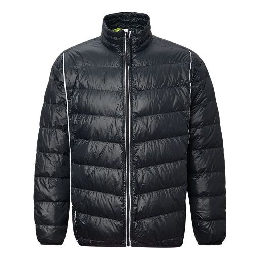 Pufferjacka Converse Stand Collar Light Puffer Jacket Svart | 10020671-A03