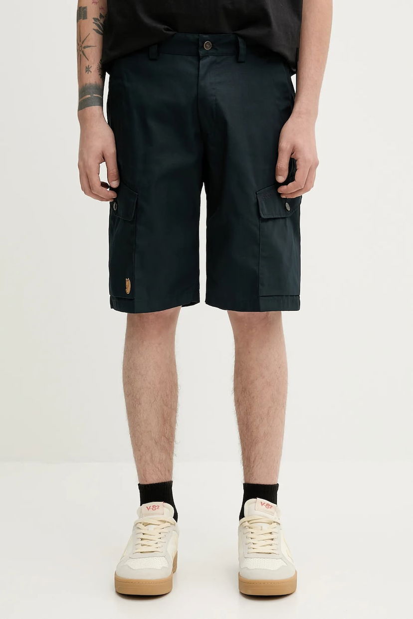 Shorts FJÄLLRÄVEN Fjallraven Ruaha Cargo Shorts Mörkblå | F81188
