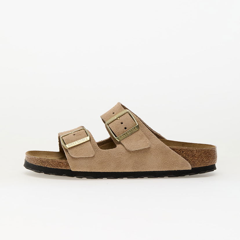 Sneakers och skor Birkenstock Birkenstock Arizona Suede Leather Sandals Size 36 Beige | 1029260