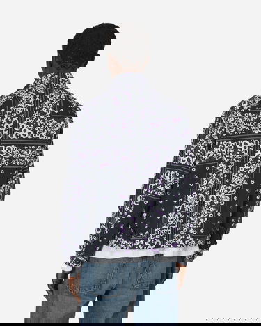 Jacka Baracuta NÒMATD G4 Bandana Jacket Dark Navy Mörkblå | BRCPS1053 300, 3