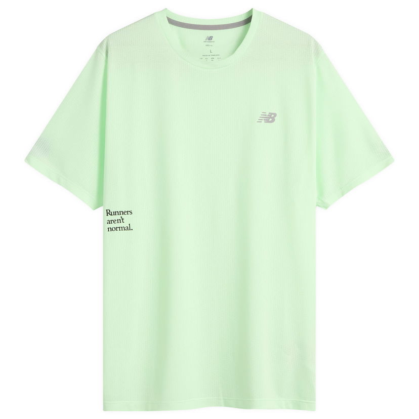 T-shirt New Balance RAN Graphic T-Shirt Grön | MT53216-LBN