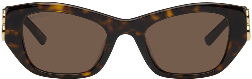 Solglasögon Balenciaga Cat-Eye Sunglasses Brun | BB0311SK-002