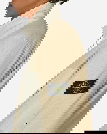 Jacka Stone Island Cotton Fleece Beige | 791567256 V0097, 5