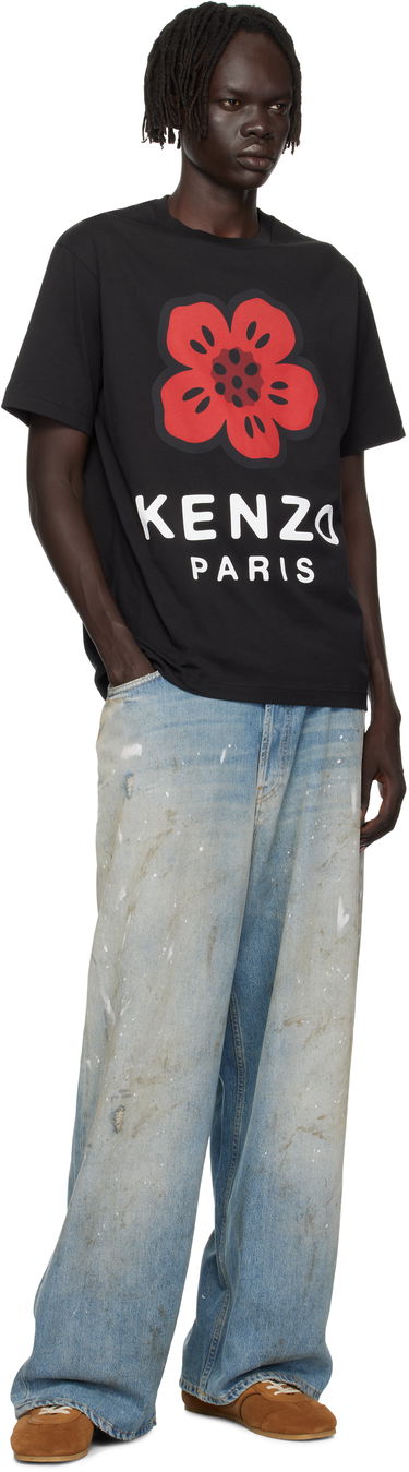 T-shirt KENZO White Paris Boke Flower T-Shirt Vit | FE65TS4754SO, 3