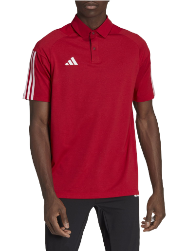 Polotröja adidas Performance Tiro 23 Competition Polo Röd | hi3049