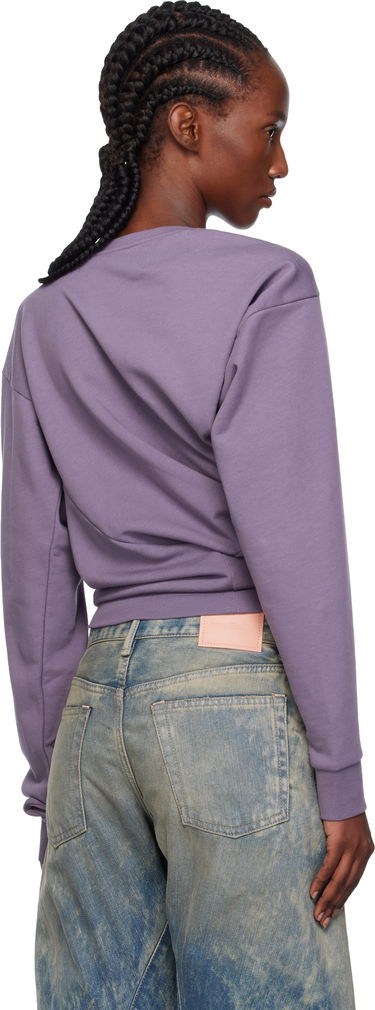 Sweatshirt Vivienne Westwood Vivienne Westwood Hebo Draped Sweatshirt Purpur | 3I010015-J006O-, 2