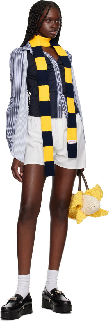 Halsduk Charles Jeffrey Loverboy Charles Jeffrey LOVERBOY Knitted Striped Skinny Scarf Flerfärgad | 54140802, 1