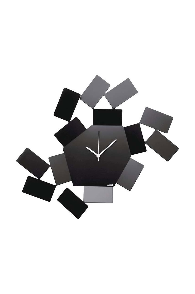 Heminredning Alessi La Stanza dello Scirocco Wall Clock Svart | MT19.B