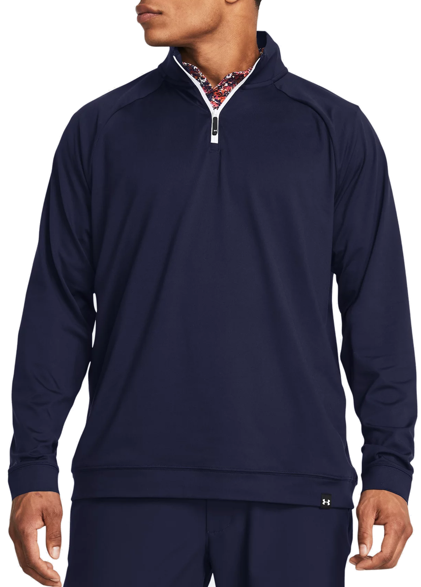 Sweatshirt Under Armour Storm Midlayer ¼ Zip Mörkblå | 1383254-410