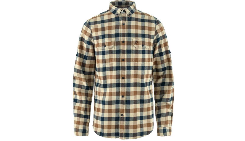 Skjorta FJÄLLRÄVEN Skog Plaid Flannel Shirt Flerfärgad | F81353-118-555