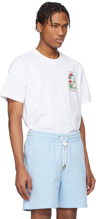T-shirt Casablanca LA Days Printed T-Shirt, Size XL Vit | MS25-JTS-001-12, 2