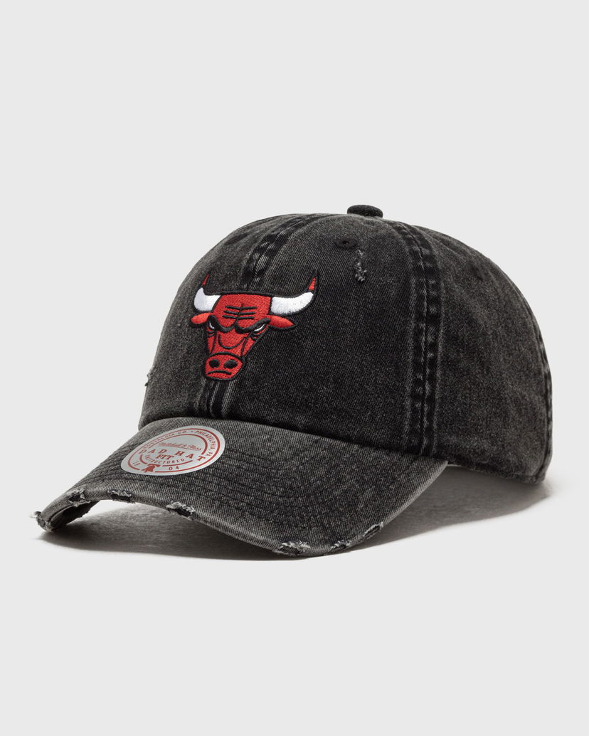 Keps Mitchell & Ness Chicago Bulls Strapback Cap Svart | HD11387-CBUBLCK