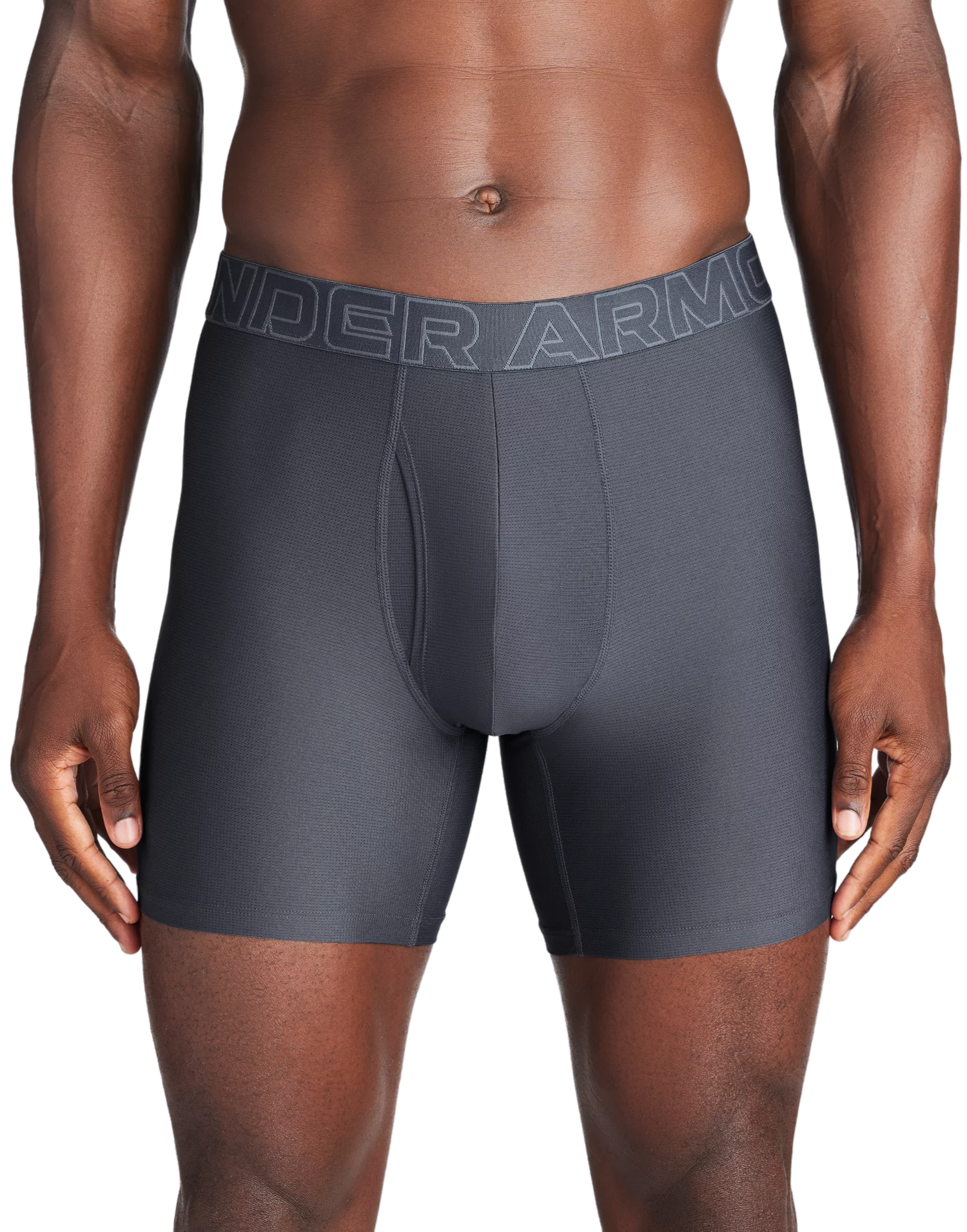 Boxare Under Armour Performance Tech™ Mesh 6" 3P Grå | 1383884-044, 0