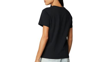 T-shirt Converse Converse Floral Patch Graphic Tee Svart | 10023217-A01, 2