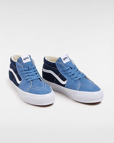 Sneakers och skor Vans Premium Sk8-mid 83 Shoes (lx Stv Navy/white) Unisex White, Size 3.5 Mörkblå | VN000CQQDWR, 1