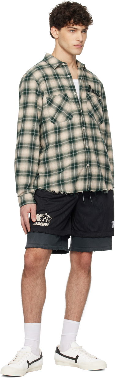 Shorts AMIRI Amiri Mesh Basketball Shorts Svart | AMJYSH1036, 3