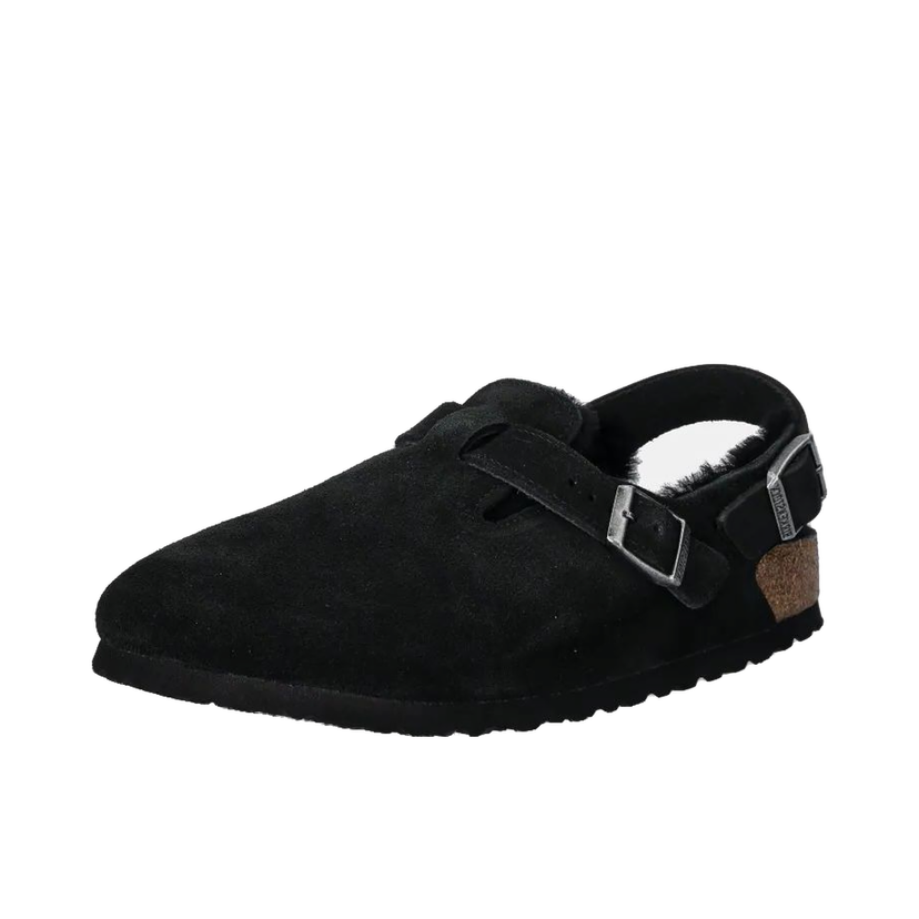Sneakers och skor Birkenstock Tokio Suede Slippers Svart | 1028328