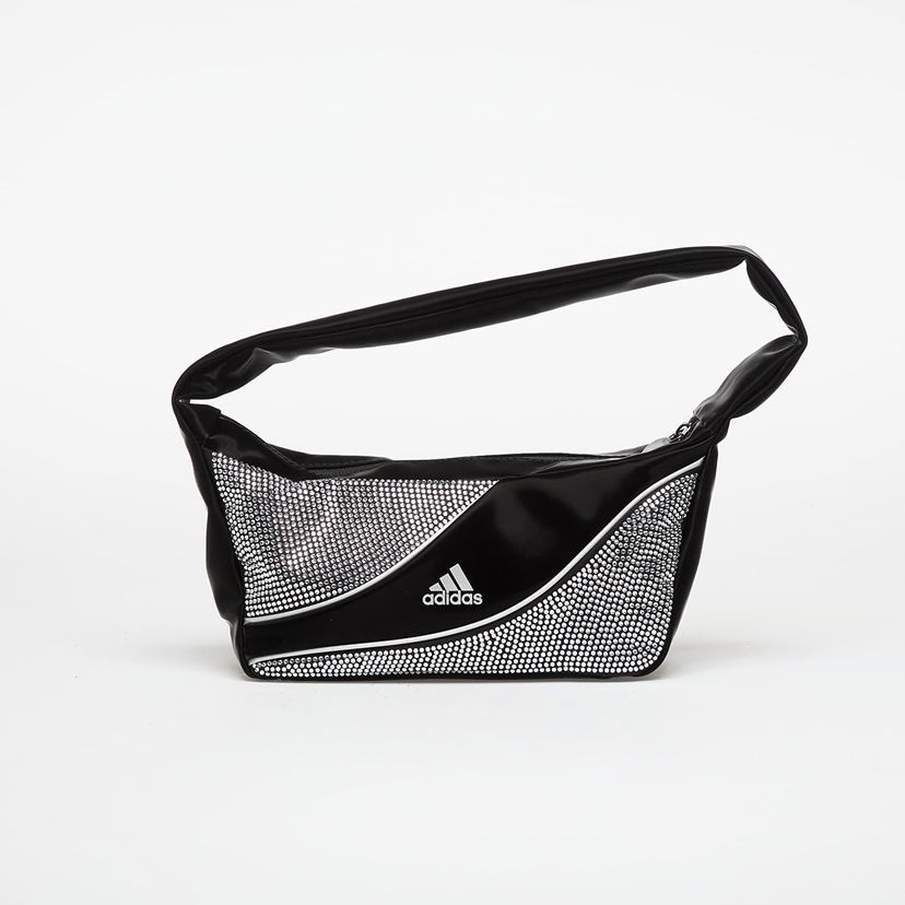 Axelväska adidas Originals Adilenium Season 4 Rhinestone Shoulder Bag Svart | KF0903