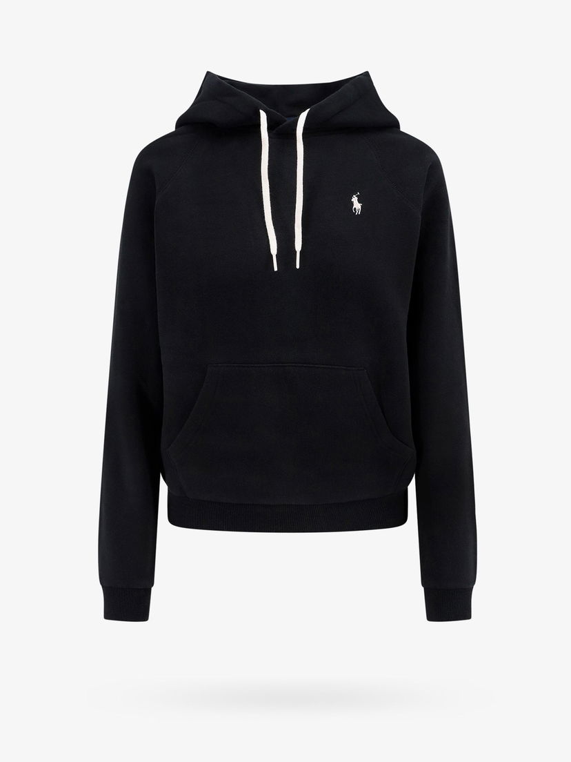 Sweatshirt Polo by Ralph Lauren Polo Ralph Lauren Fleece Hoodie Svart | 211943007003