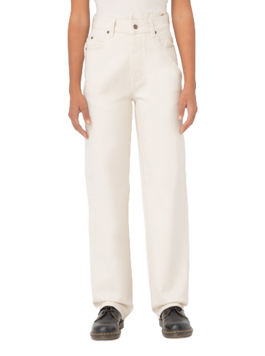 Byxor Dickies Thomasville Denim Trousers Vit | 0A4XYL