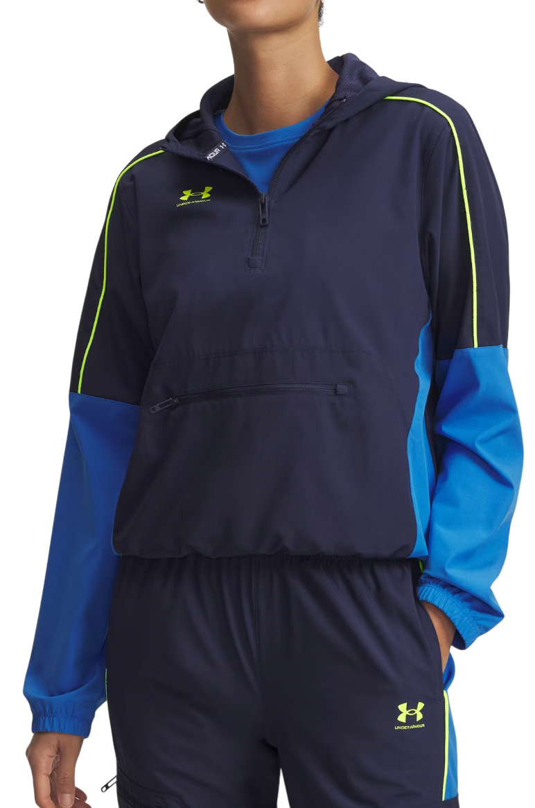 Vindjacka Under Armour Challenger Half-Zip Hooded Anorak Flerfärgad | 6004075-403