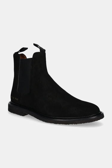 Sneakers och skor Common Projects Chelsea Waxed Suede Boots Svart | 2446.7547, 0