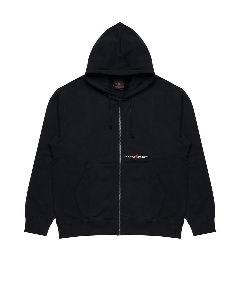 Sweatshirt Jordan Awake NY Full Zip Fleece Hoodie Svart | IB7288-010
