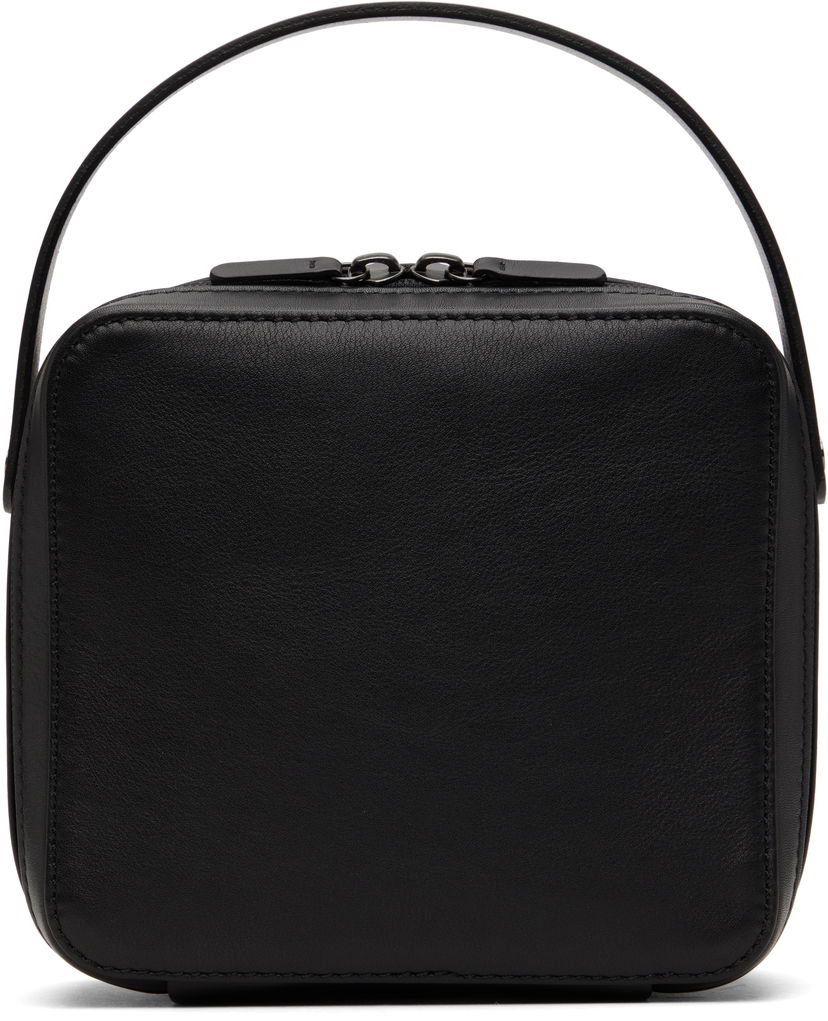Resväska AURALEE Leather Small Travel Case Bag Svart | A24AB02AE