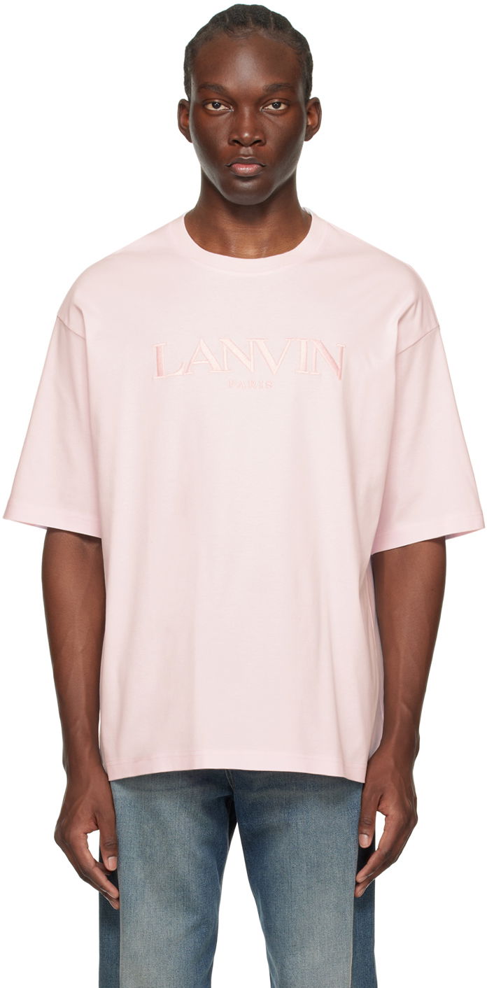 T-shirt LANVIN Oversized T-Shirt Rosa | RM-TS0026-J208-P24