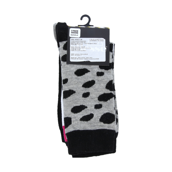 Strumpor Ellesse 3 Pack High Animal Print Socks Flerfärgad | ELS211219-70, 0
