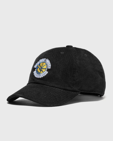 Keps Mitchell & Ness GOLDEN STATE WARRIORS CORD DAD STRAPBACK Svart | 196294435922, 0