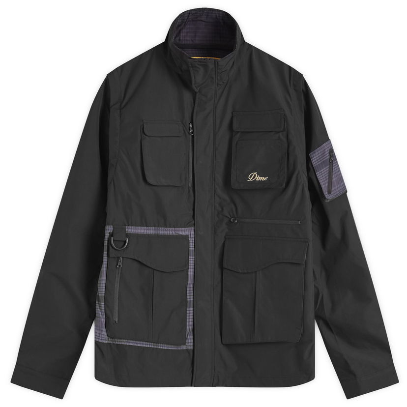 Jacka Dime Zip-Off Fishing Jacket Svart | DIMEFA241BLK