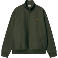 Sweatshirt Carhartt WIP Half Zip American Script Sweat Grön | I027014.1NQXX, 0