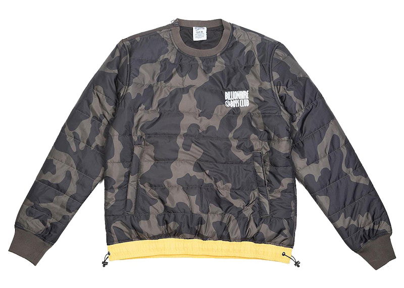 Sweater BILLIONAIRE BOYS CLUB Billionaire Boys Club Camo Puffer Jacket Grön | 8819310BEL