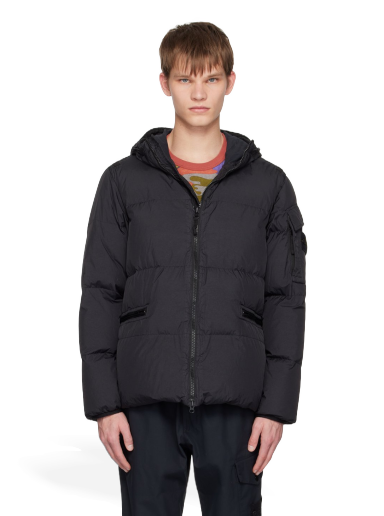 Pufferjacka Stone Island Garment-Dyed Down Jacket Svart | 771540223