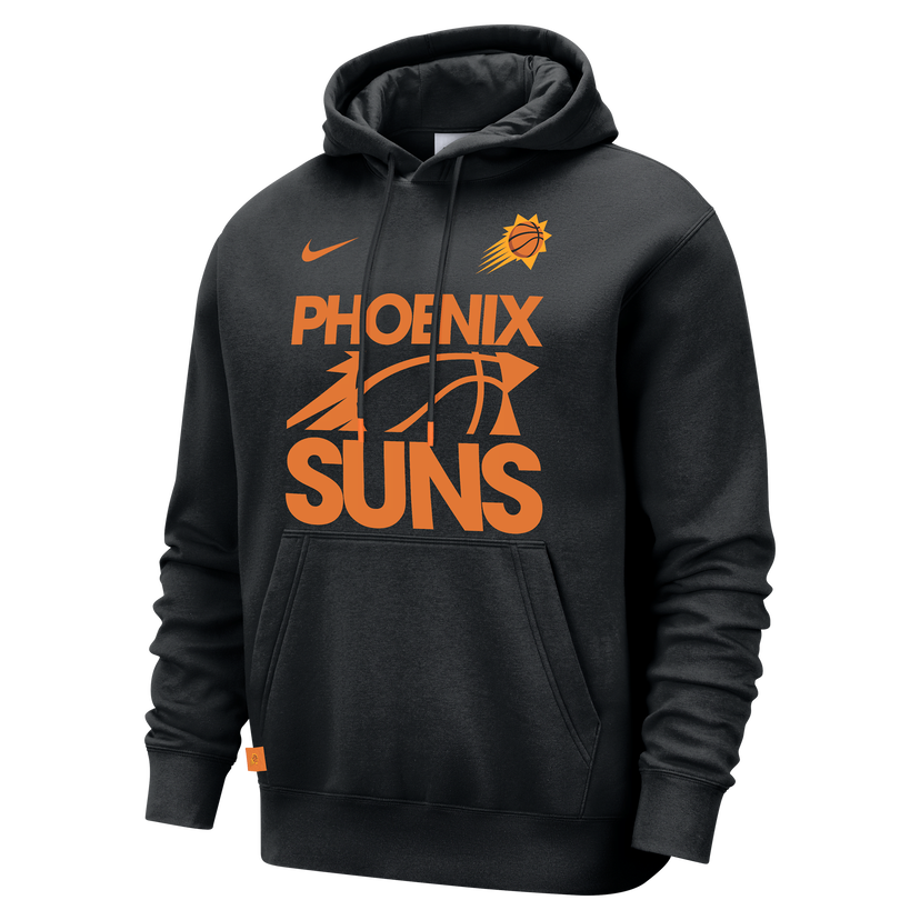 Sweatshirt Nike Nike NBA Phoenix Suns Club Courtside Hoodie Svart | FZ7699-010