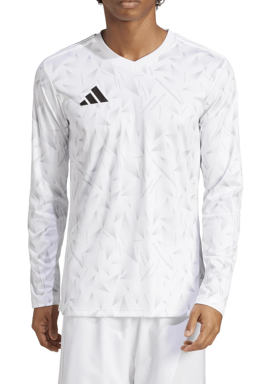 T-shirt adidas Performance Team Icon25 Long Sleeve Jersey Vit | jm6789