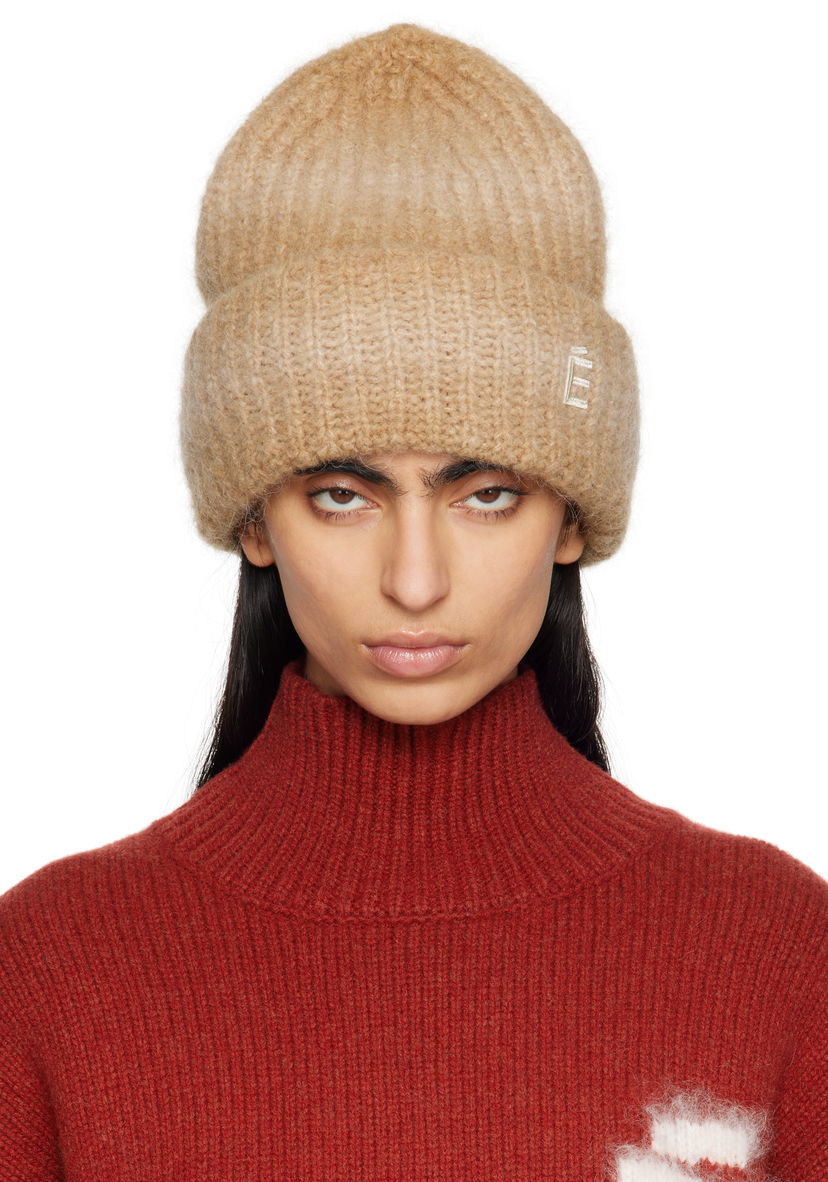 Mössa Études Alpaca Beanie Brun | H24MMACC699-64