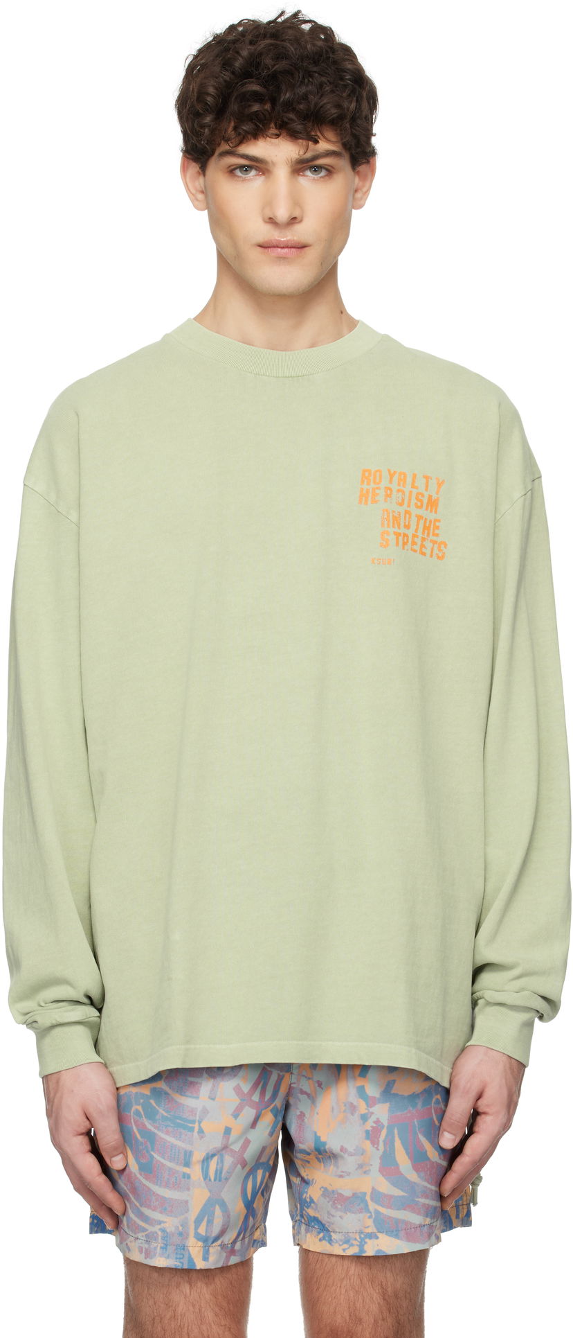 T-shirt Ksubi Ksubi Hero Ekcess T-Shirt Grön | MPS25TE022