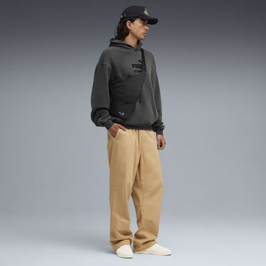 Byxor Puma PUMA x REPRESENT Paneled Wide Leg Pants Beige | 632545_94, 2