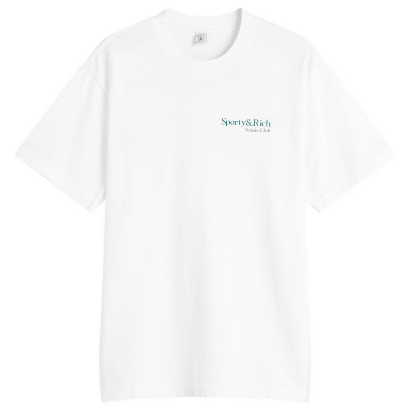 T-shirt Sporty & Rich Play Tennis T-Shirt W Vit | TO043621425WH01
