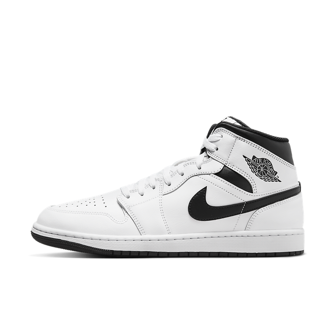 Sneakers och skor Jordan Air Jordan 1 Mid "White Black" Vit | DQ8426-132