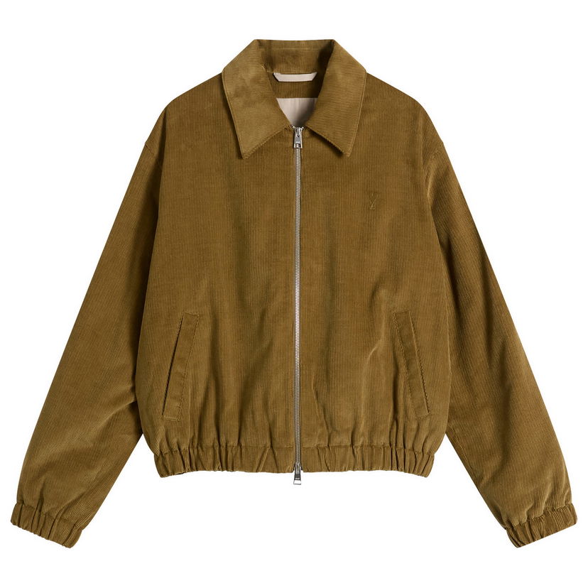 Jacka AMI AMI Paris ADC Corduroy Jacket, Size Large Brun | H25HJK830-CO0089-298H25