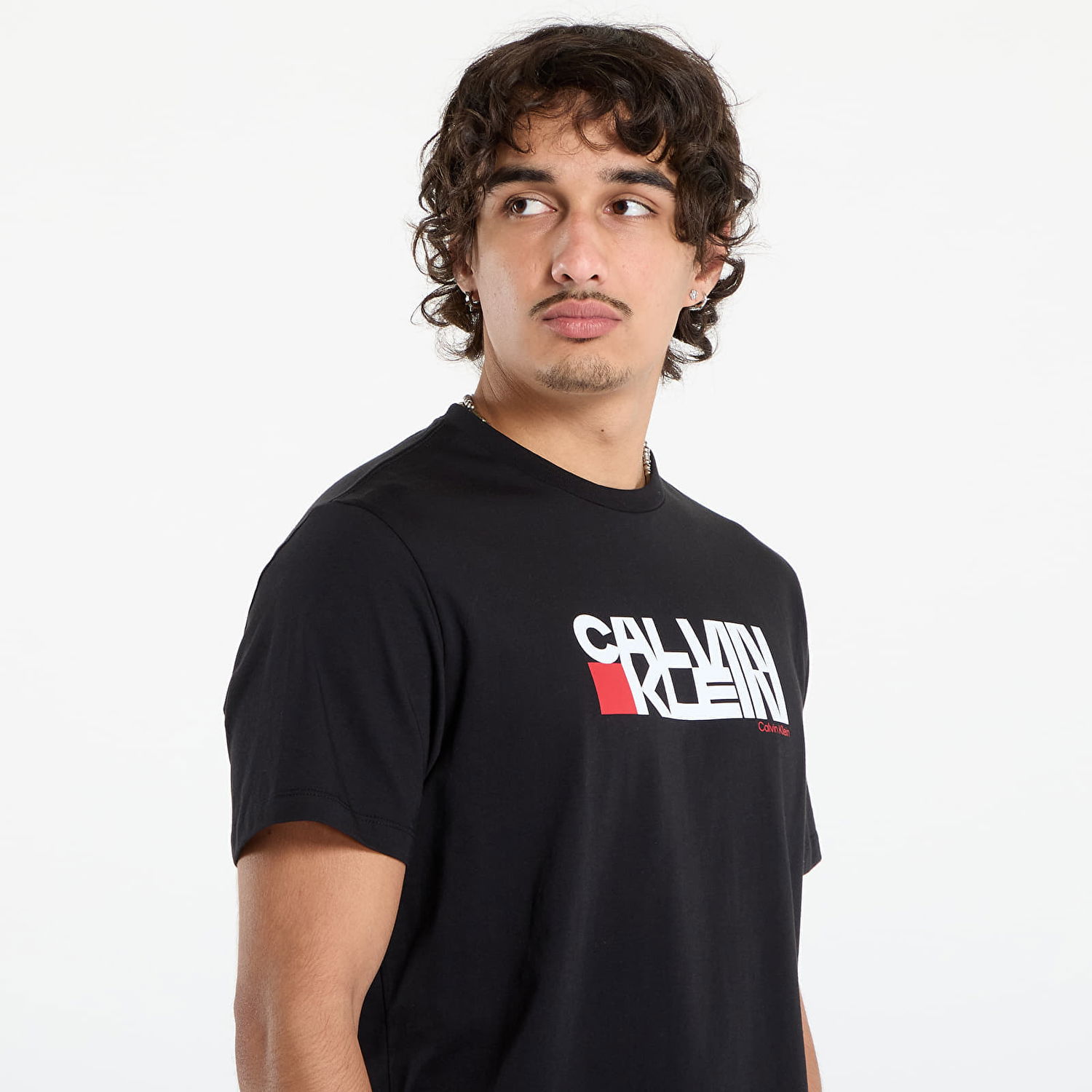 T-shirt CALVIN KLEIN Calvin Klein Jeans Redbox Graphic Tee Svart | LV04RD814G UB1, 1