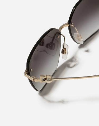 Solglasögon Dolce & Gabbana Dg Flip Sunglasses New Arrivals Onesize Metallisk | VG2321VM28G9V000, 3