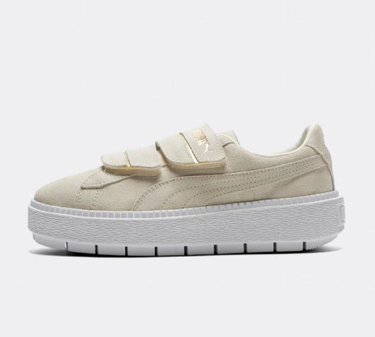 Sneakers och skor Puma Platform Trace Strap Beige | 36670901